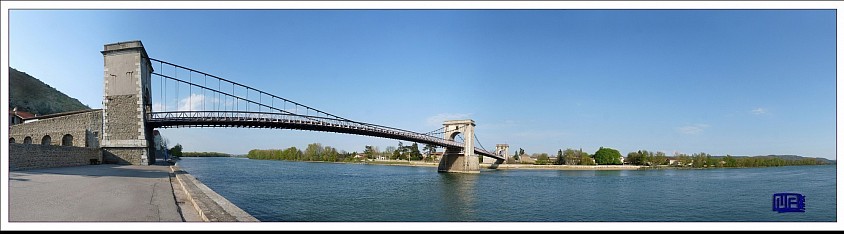 1/10 . Andance et Andancette - Entre Ardèche et Drôme, sur le Rhône, un pont vers Ailleurs ...
